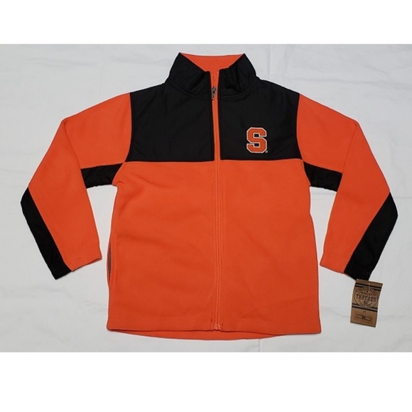 Syracuse Youth Zip Jacket Basketball Football NWT - Picture 1 of 7